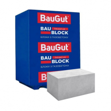 Газобетонний блок BauGut 100*200*600 D-500 EXW